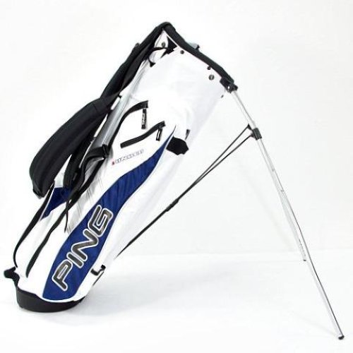 2011 Ping Golf 4-Under Stand Bag - White / Navy | eBay