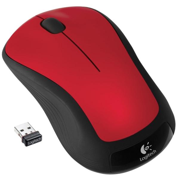 Logitech M310 Flame Red Wireless Mouse