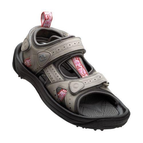 FootJoy Greenjoy Women 039 s Golf Sandals 48470 Grey Pink Sz 7 Medium ...
