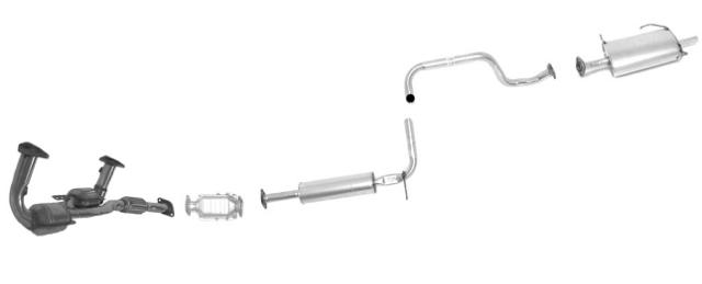 2002 Nissan maxima se exhaust system #9