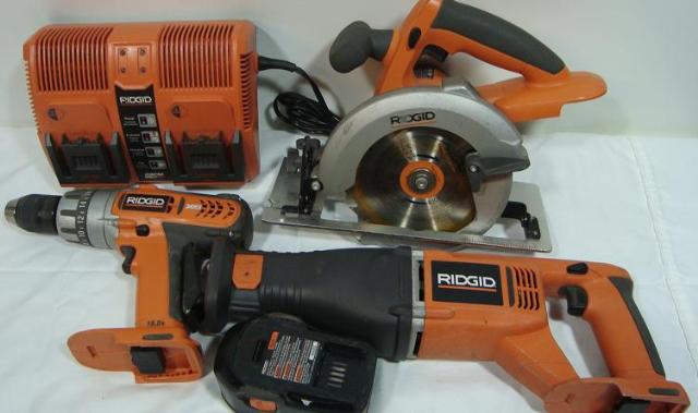 Ridgid 18V R844 Reciprocating Saw R845 Circular Saw R841150 Hammer