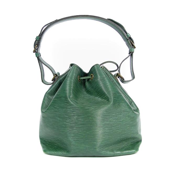 Louis Vuitton Epi Leather Borneo Green Noe Drawstring Bucket Bag Shoulder Purse | eBay