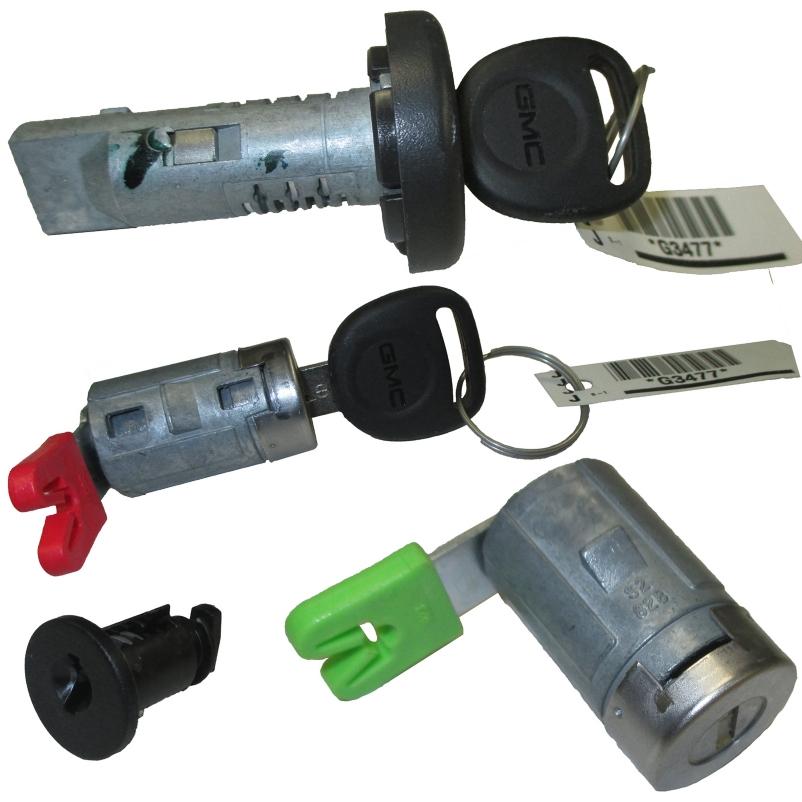 *NEW* Key Lock Cylinder Set Ignition/Glove Box/Driver and Passenger Door eBay