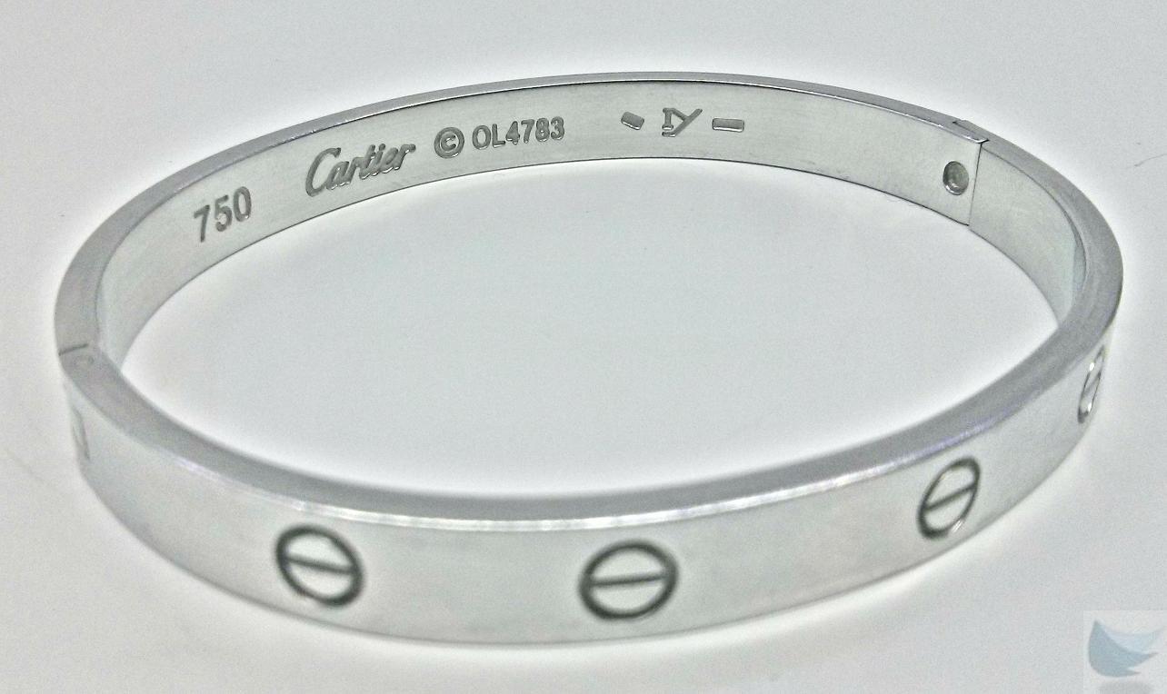 bracelet cartier 750 prix