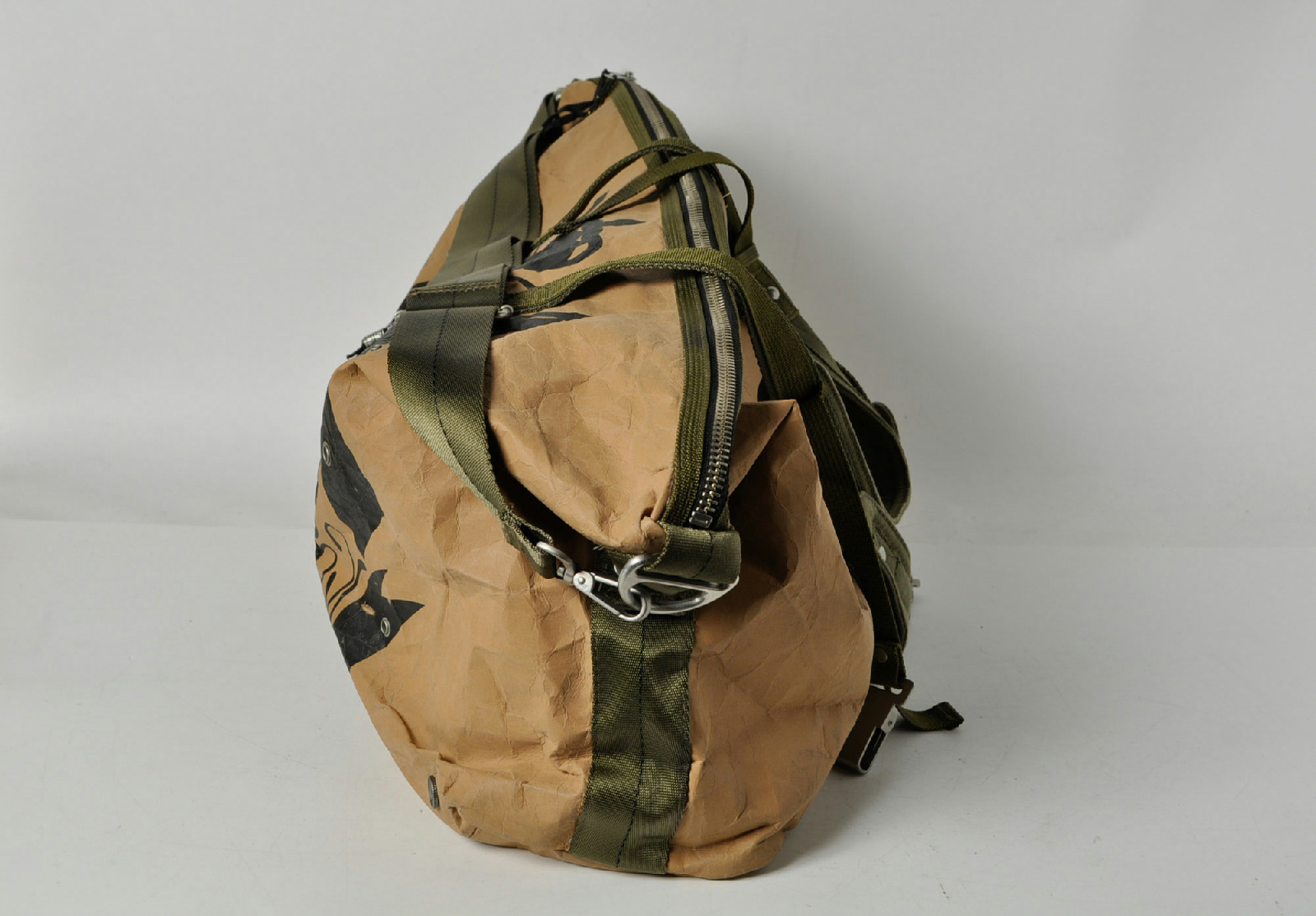 Diesel Brown Green Zipper Extra Large Tote Shopper Bag | eBay