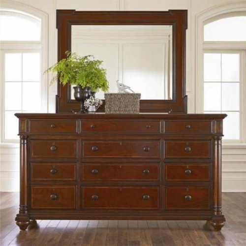 Thomasville Furniture Fredericksburg 12 Drawer Triple Dresser Bedroom 