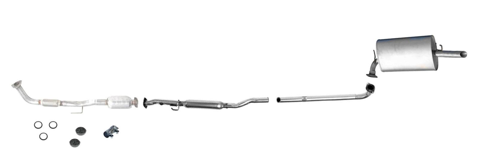 97-99 Camry 2.2 Converter Muffler Pipe Exhaust System With Federal