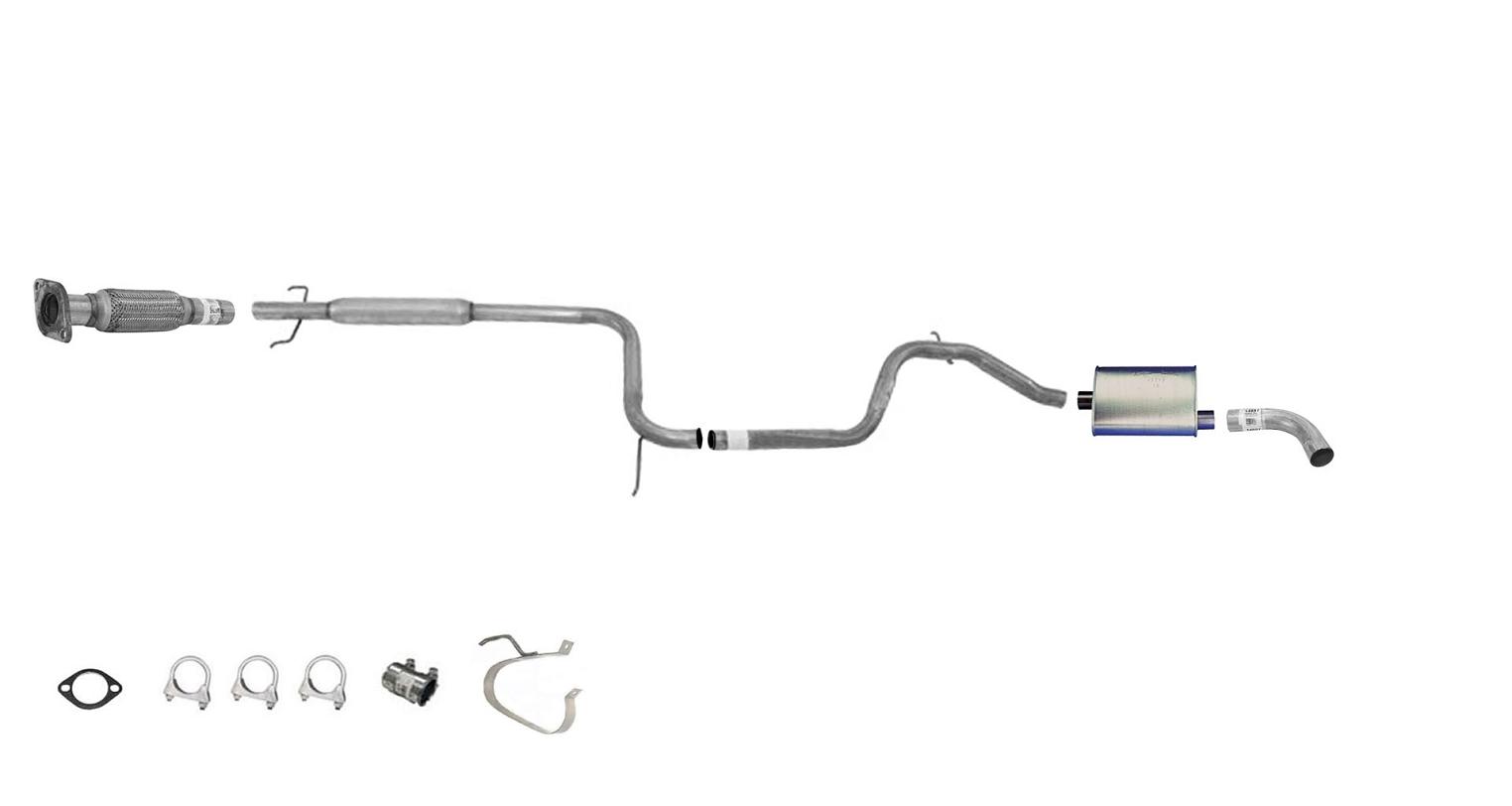Ford taurus/mercury sable exhaust flex repair pipe #6