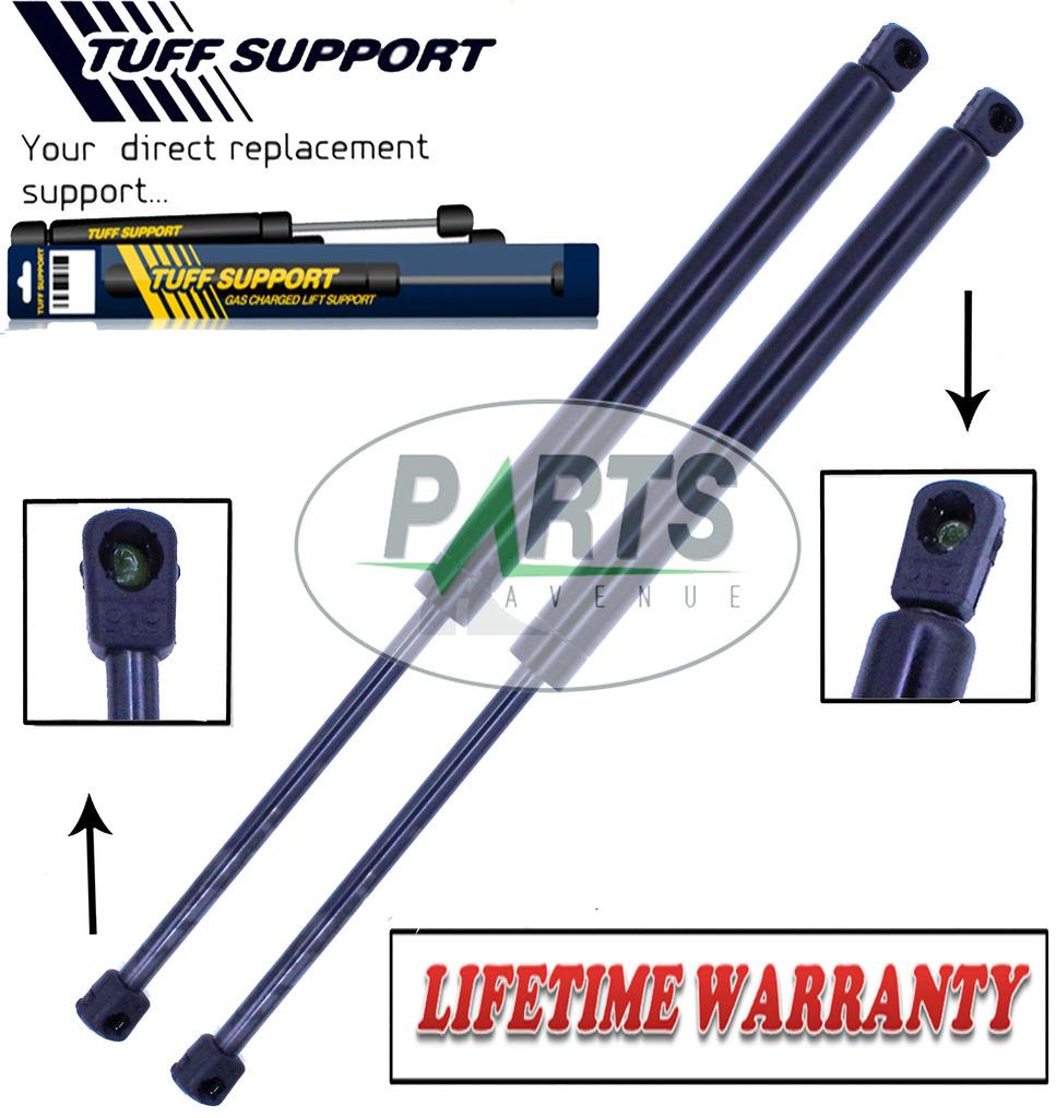 2PC FRONT HOOD LIFT SUPPORTS SHOCKS STRUTS ARMS PROPS RODS DAMPER