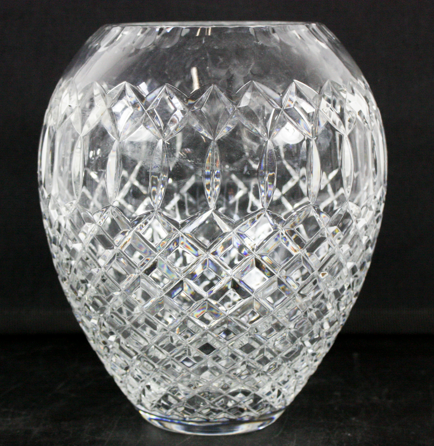 Vintage Cut Glass Bowl 47