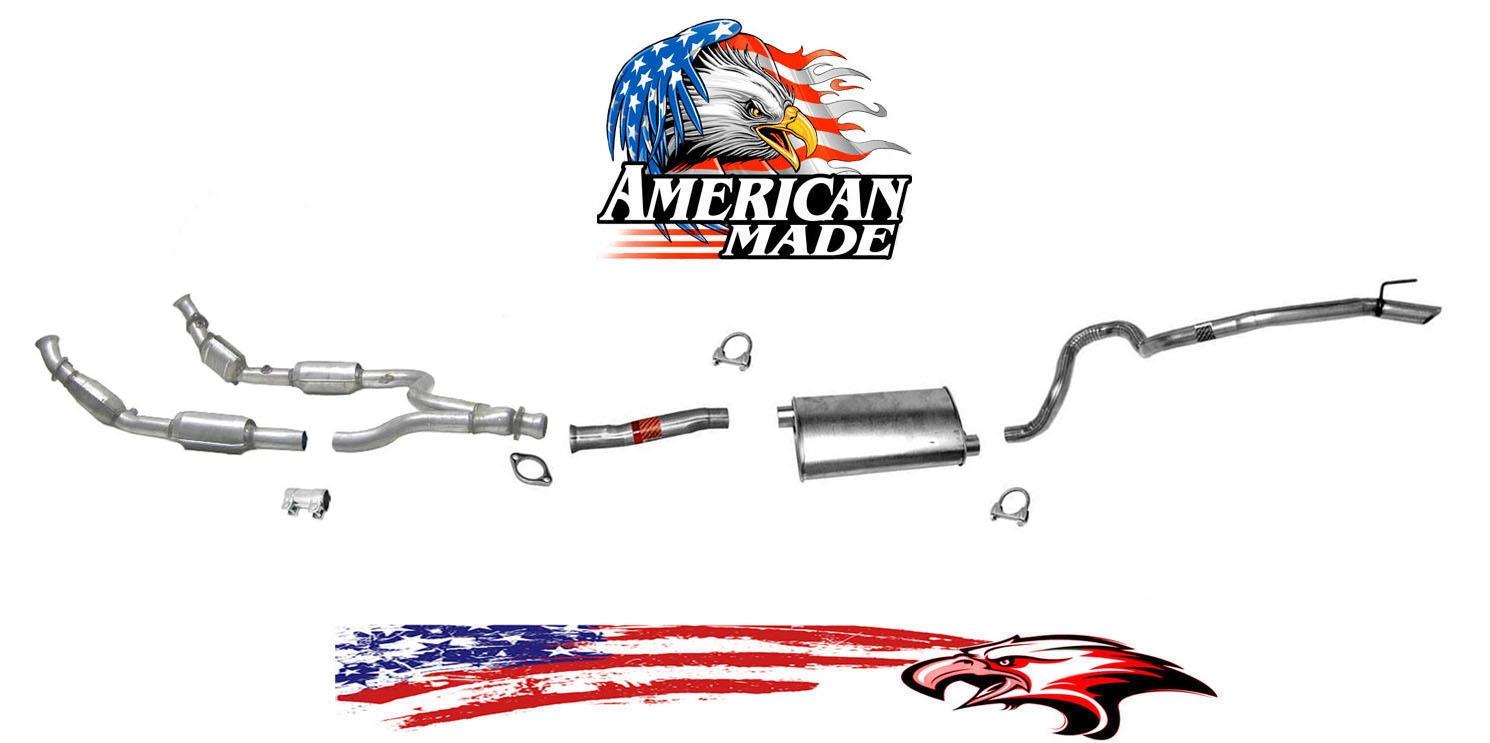 Brand New Exhaust System MADE IN USA for Ford Mustang 3.8L 1999-2004 3